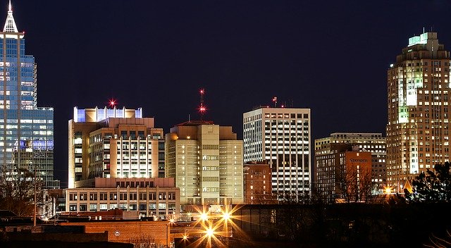 Raleigh NC skyline