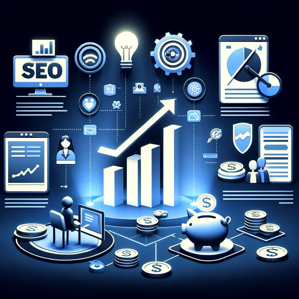 Impact of SEO on various KPIs.