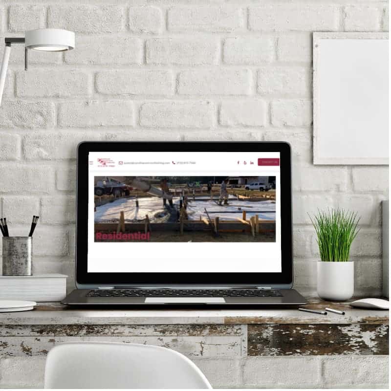 Carolina-Concrete-Mockup-Website